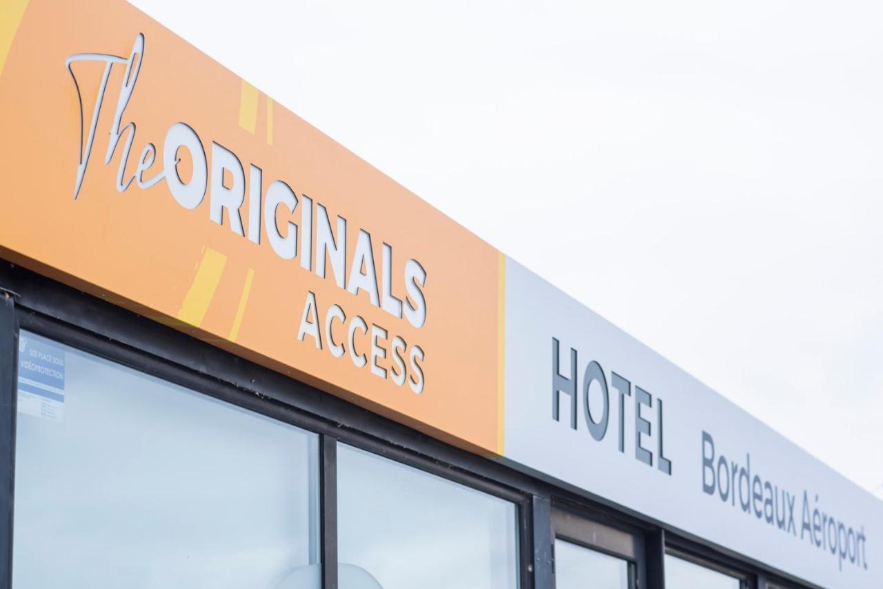 The Originals Access Hotel Bordeaux Aeroport Mérignac Екстериор снимка